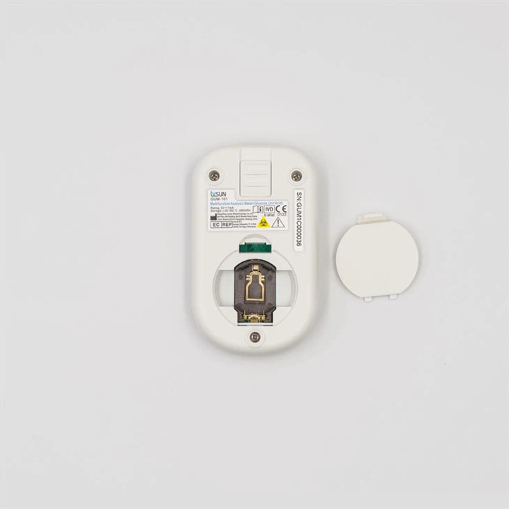 Lysun Uric Acid Monitor & Blood Glucose Meter 2 in 1 Diabetic Portable Family Doctor Blood Sugar Test Machine