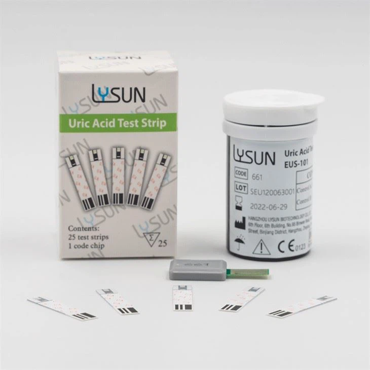 Lysun Uric Acid Monitor & Blood Glucose Meter 2 in 1 Diabetic Portable Family Doctor Blood Sugar Test Machine