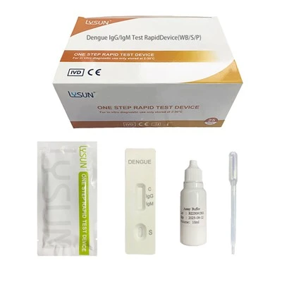 Dengue IgG/IgM tezkor testi o'z-o'zini tekshirish