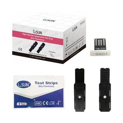 Lyun Hls -101 Qonli -101 Qonli ildiz stollari Xolesterinni sinash uchun cholestrotein xolesterin test striplari bilan